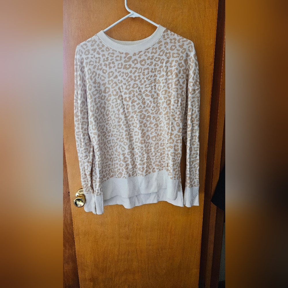 Cheetah Print Sweater